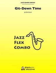 Git-Down Time Jazz Ensemble sheet music cover Thumbnail